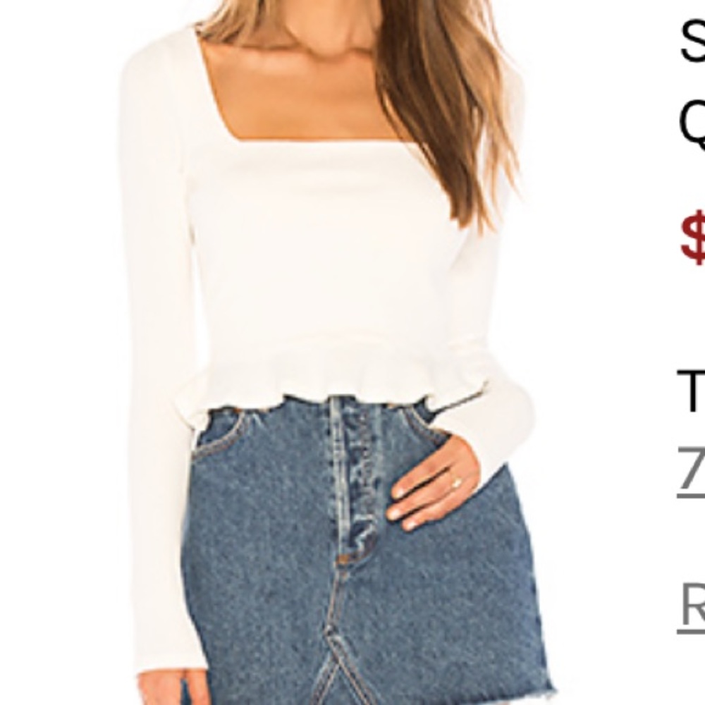 New without tags top from revolve